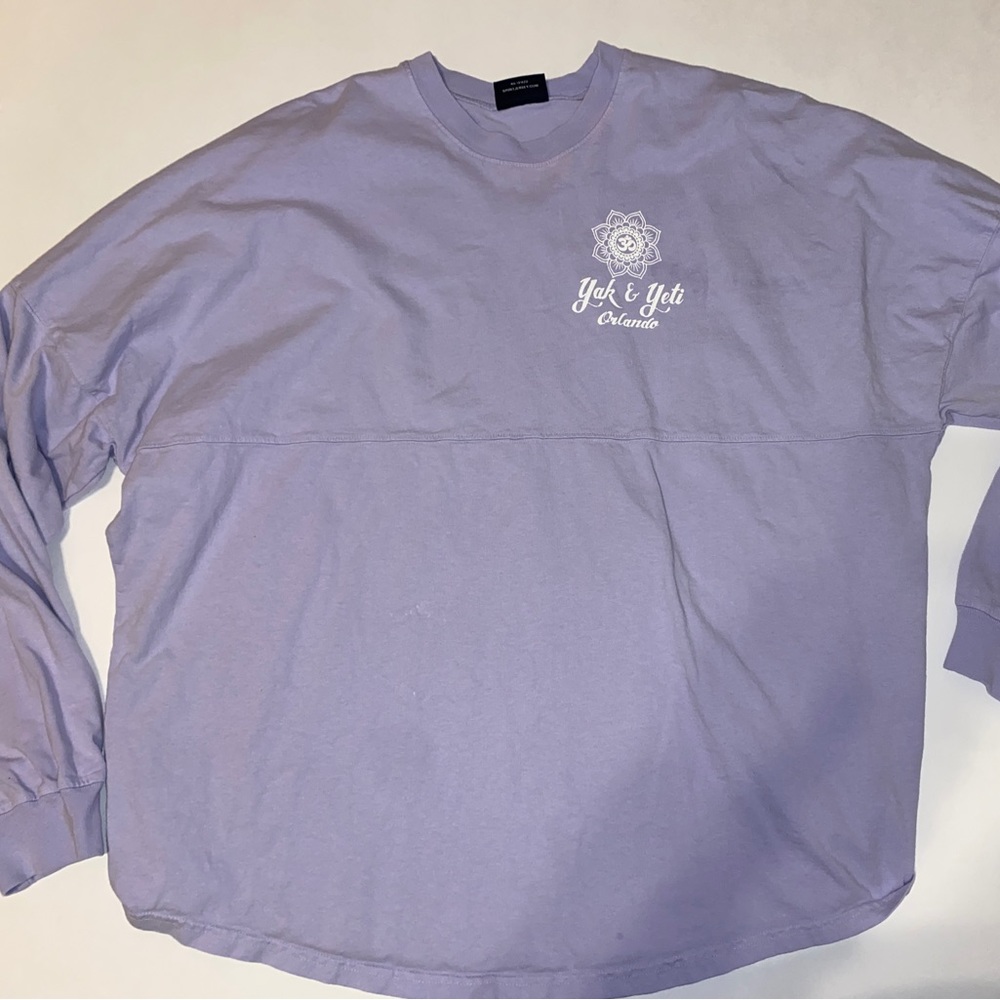 Disney world yak and yeti jersey long sleeve